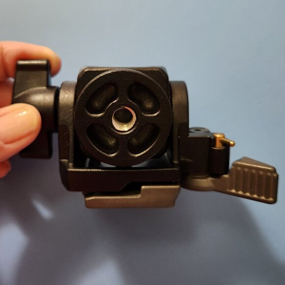 Manfrotto 234RC Swivel Tilt Monopod Head with Quick Release Camera Plate - Picture 5 of 8